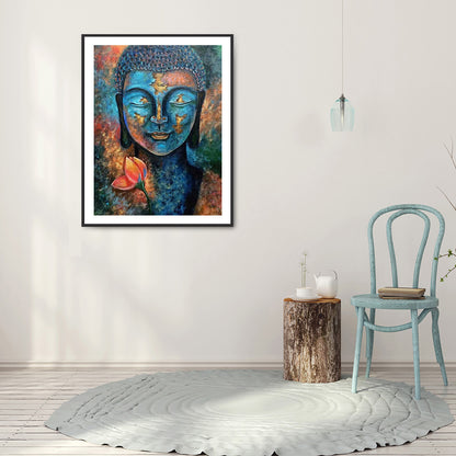 Buddha Statue - Full Round Drill Diamond Painting 50*60CM