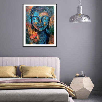 Buddha Statue - Full Round Drill Diamond Painting 50*60CM