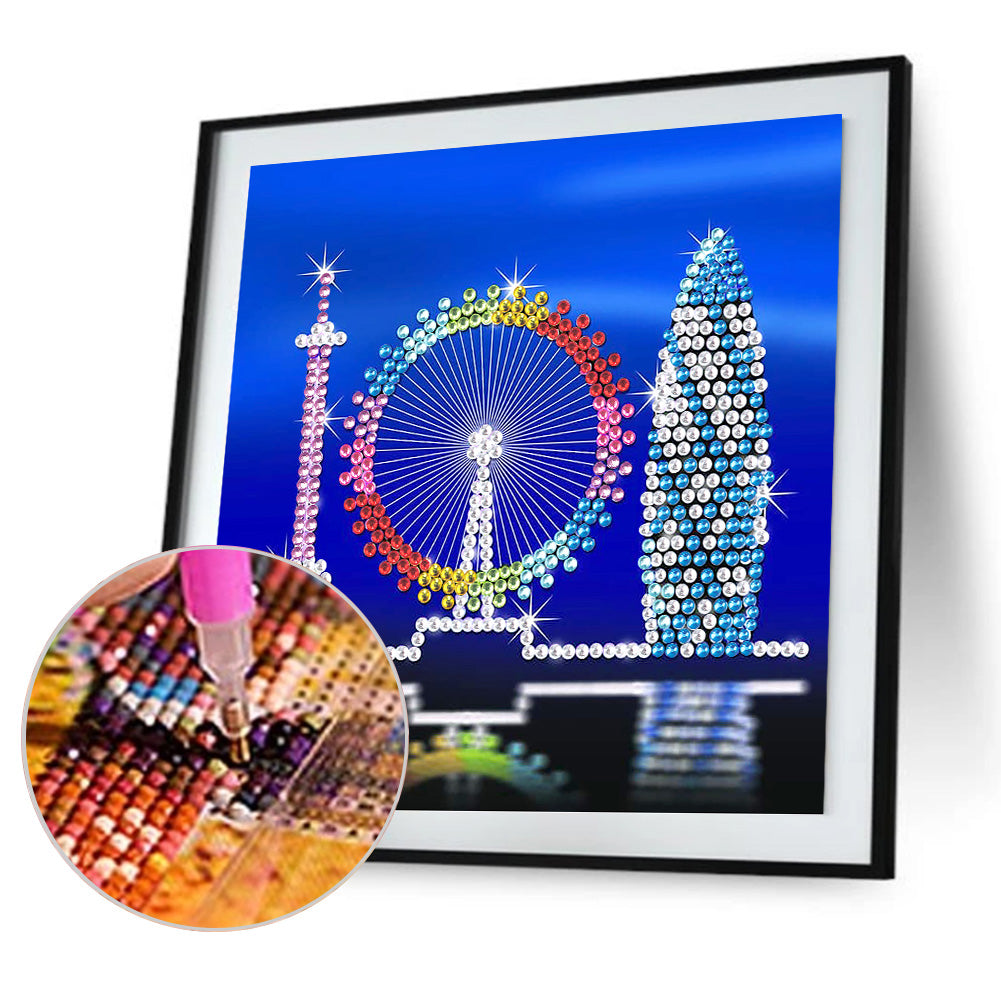 City ??Building - Crystal Drill Diamond Paiting 30*30CM