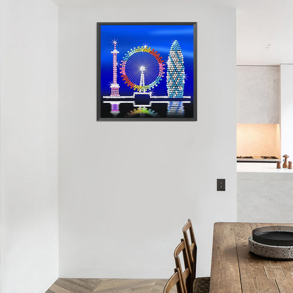 City ??Building - Crystal Drill Diamond Paiting 30*30CM