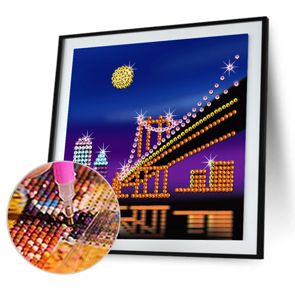 City ??Building - Crystal Drill Diamond Paiting 30*30CM