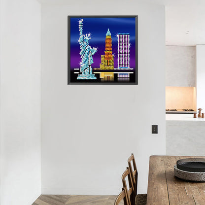 City ??Building - Crystal Drill Diamond Paiting 30*30CM