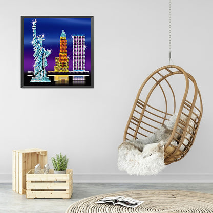 City ??Building - Crystal Drill Diamond Paiting 30*30CM
