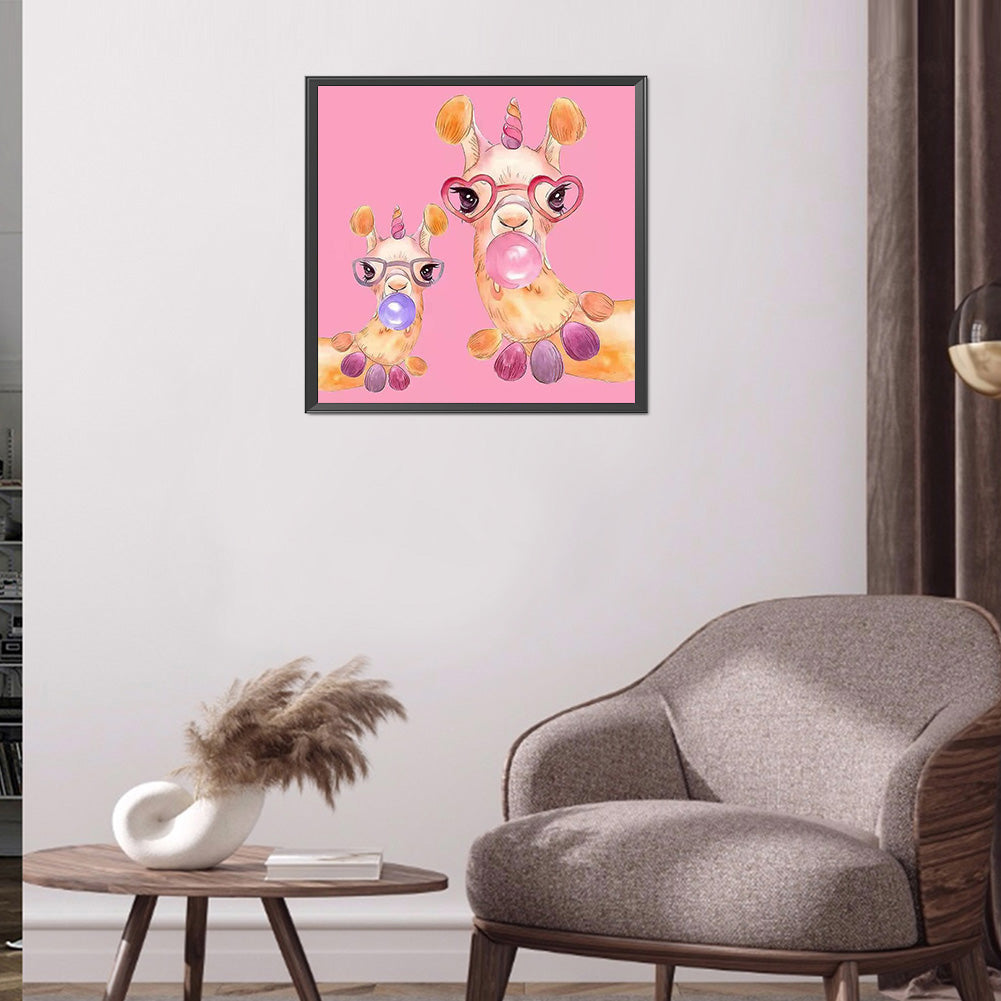 Alpaca - Full Round Drill Diamond Painting 30*30CM