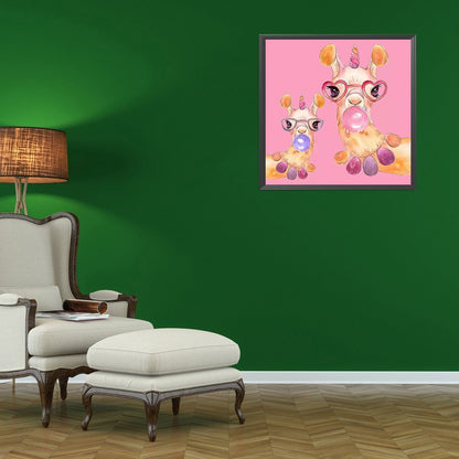 Alpaca - Full Round Drill Diamond Painting 30*30CM