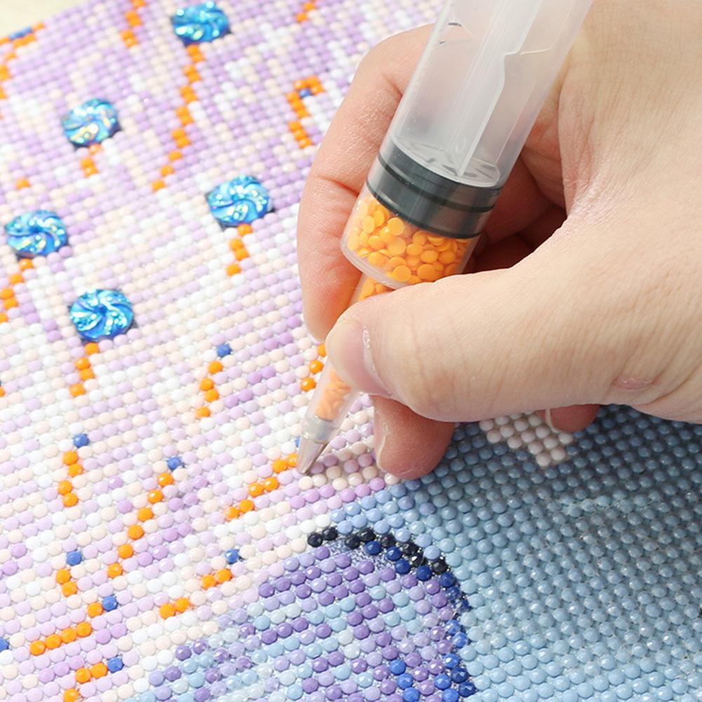 Resin Diamond Painting Pen DIY Craft Nail Art Rhinestones Point Drill Pen