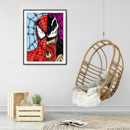 Marvel Animation - Full Round Drill Diamond Painting 30*40CM