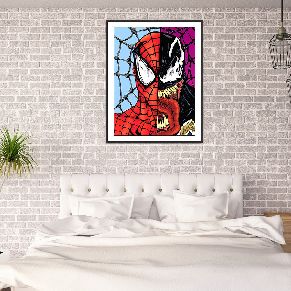 Marvel Animation - Full Round Drill Diamond Painting 30*40CM