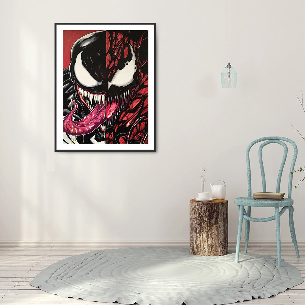 Marvel Animation - Full Round Drill Diamond Painting 30*40CM