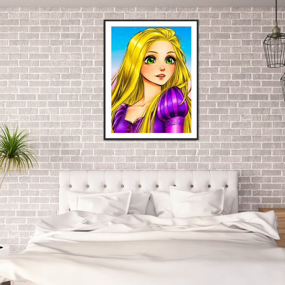 Disney Princess 30*40CM(Canvas) Full Round Drill Diamond Painting