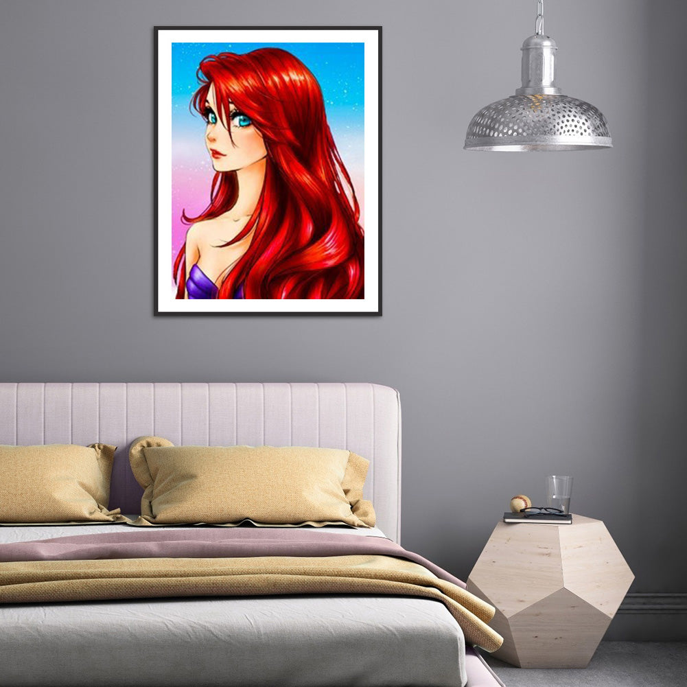 Disney Princess 30*40CM(Canvas) Full Round Drill Diamond Painting