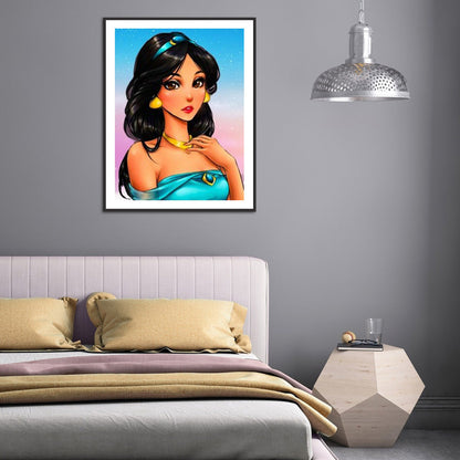 Disney Princess 30*40CM(Canvas) Full Round Drill Diamond Painting