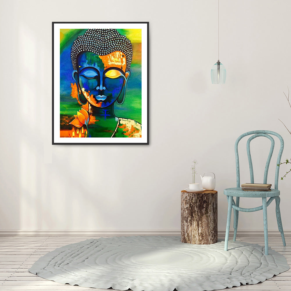 Buddha Character Series - Full Round Drill Diamond Painting 40*50CM