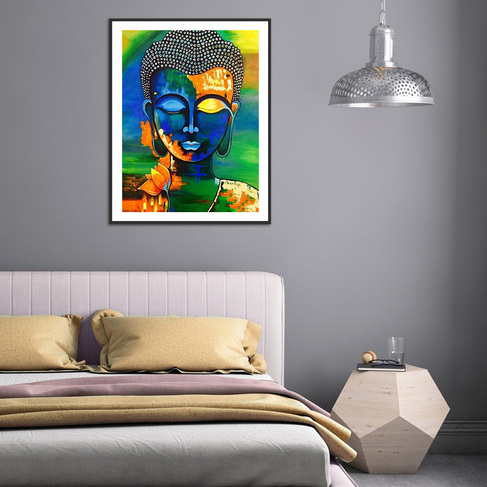 Buddha Character Series - Full Round Drill Diamond Painting 40*50CM