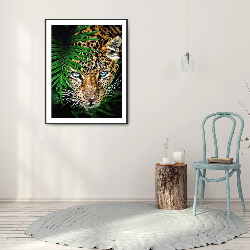 Leopard - Full Round Drill Diamond Painting 30*40CM