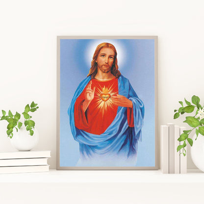 Religion - Full Round Drill Diamond Painting 30*40CM