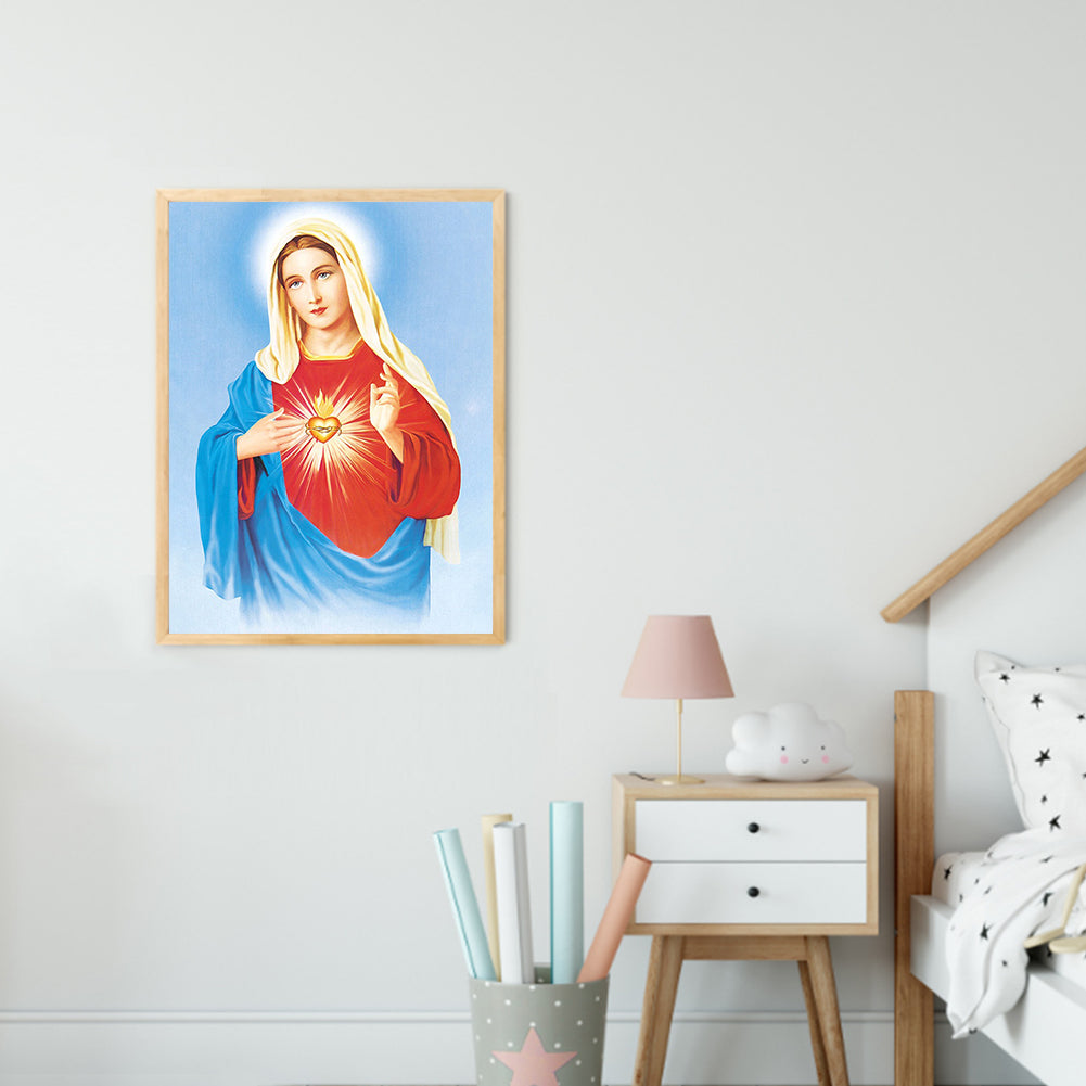 Religion - Full Round Drill Diamond Painting 30*40CM