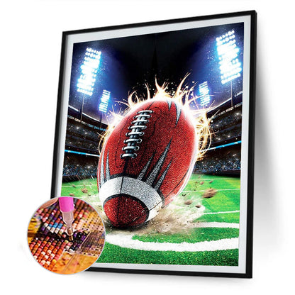 Football - Full Round Drill Diamond Painting 30*40CM