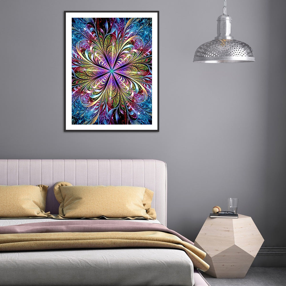 Colorful Print - Full Round Drill Diamond Painting 40*50CM