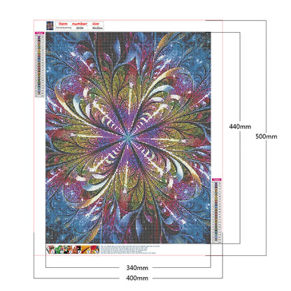 Colorful Print - Full Round Drill Diamond Painting 40*50CM