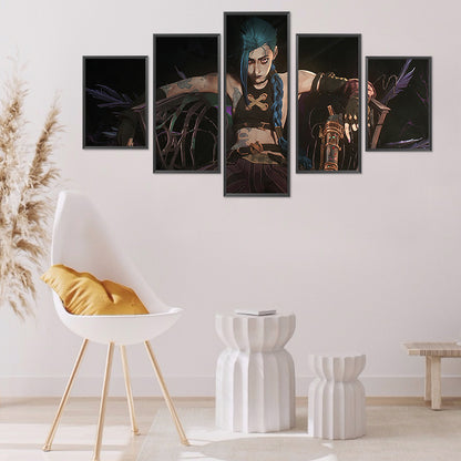 Jinx - Full Round Drill Diamond Painting 100*55CM
