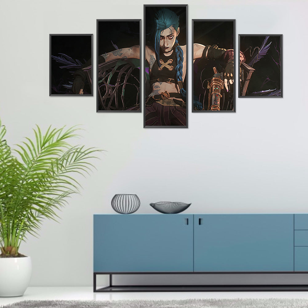 Jinx - Full Round Drill Diamond Painting 100*55CM