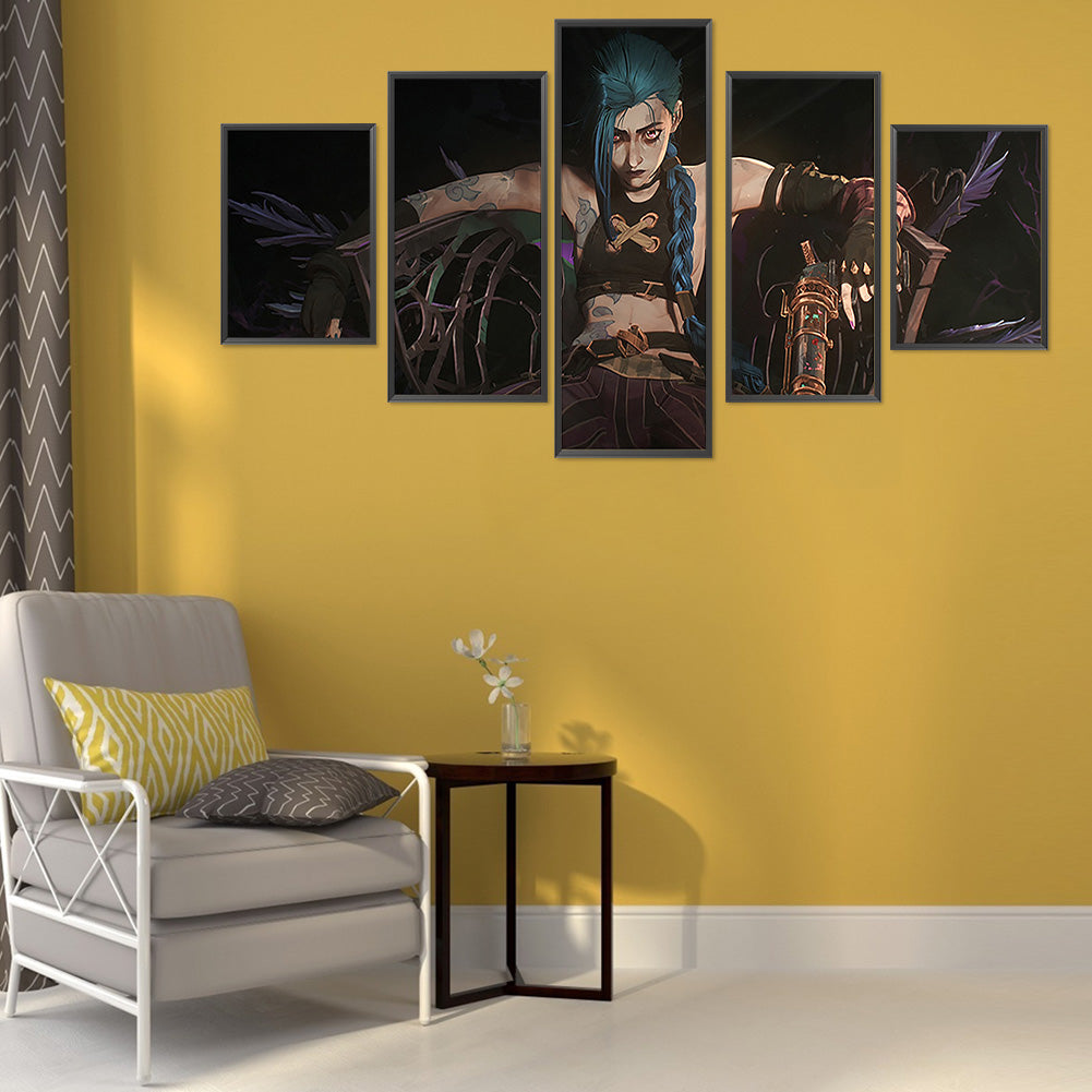Jinx - Full Round Drill Diamond Painting 100*55CM