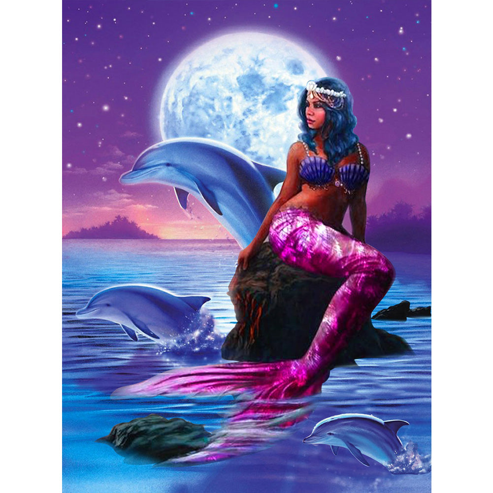 Underwater Animal World - Full Round Drill Diamond Painting 30*40CM