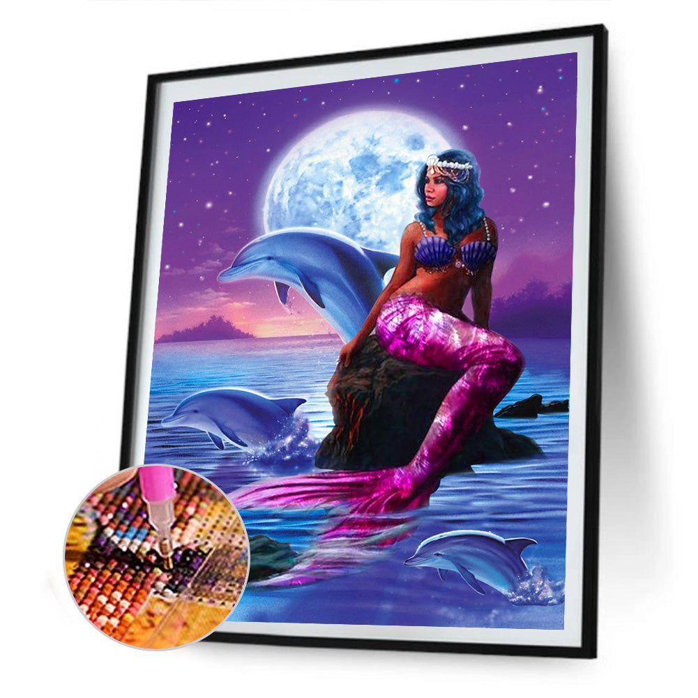 Underwater Animal World - Full Round Drill Diamond Painting 30*40CM