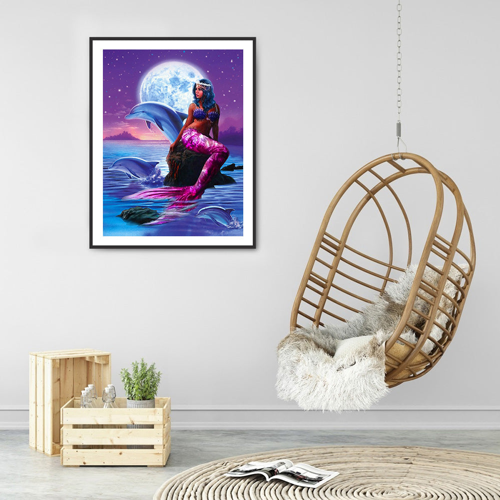 Underwater Animal World - Full Round Drill Diamond Painting 30*40CM