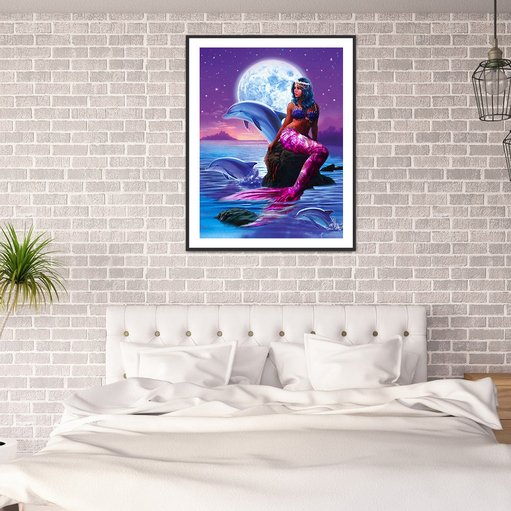 Underwater Animal World - Full Round Drill Diamond Painting 30*40CM