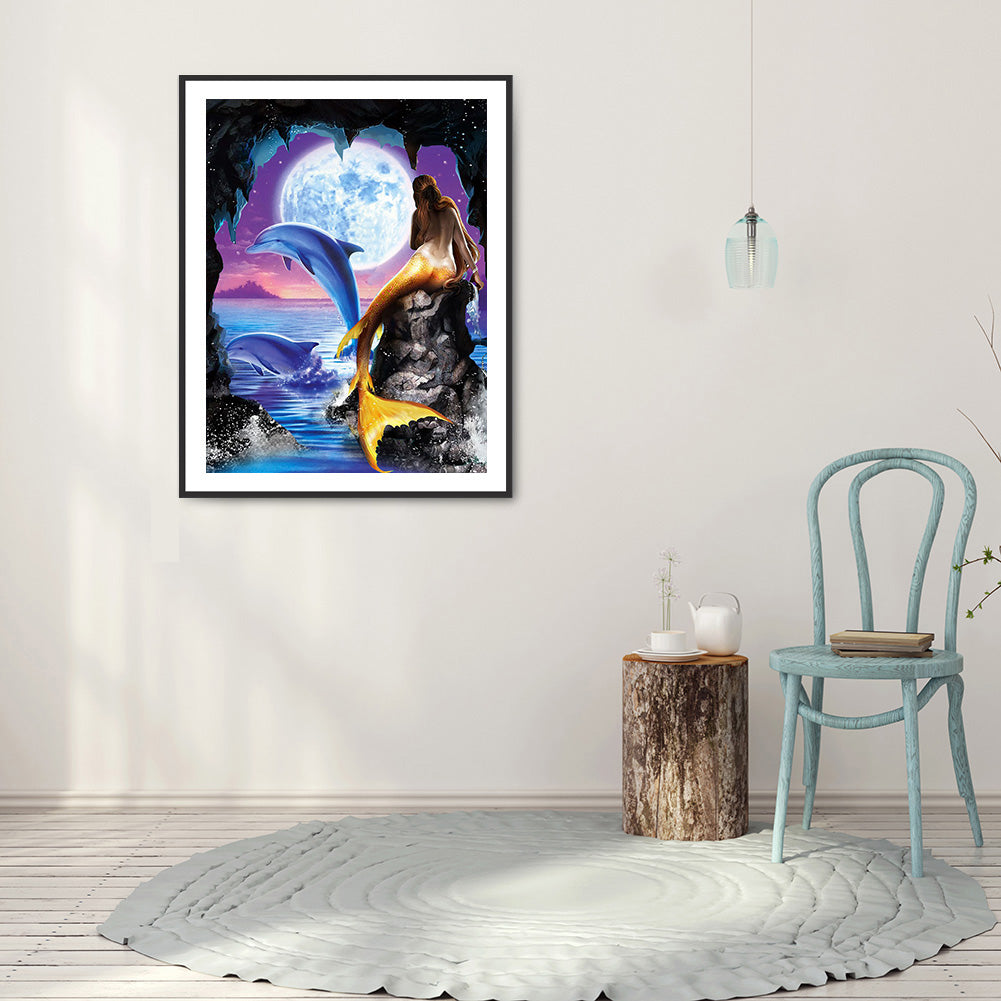 Underwater Animal World - Full Round Drill Diamond Painting 30*40CM