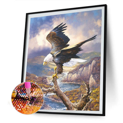 Eagle - Full Round Drill Diamond Painting 30*40CM