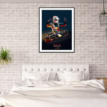 Racing - Full Round Drill Diamond Painting 30*40CM