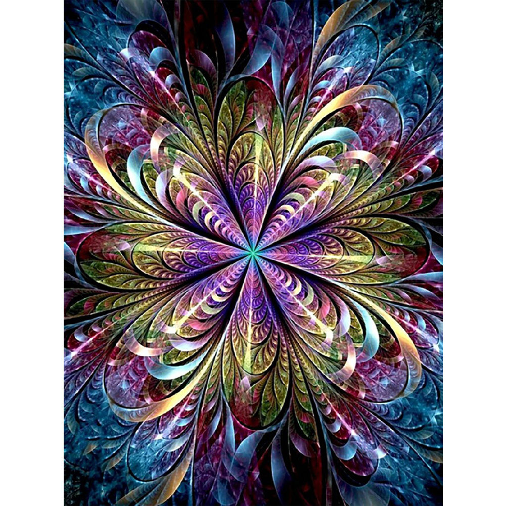 Fractal Art - Full Round Drill Diamond Painting 50*60CM