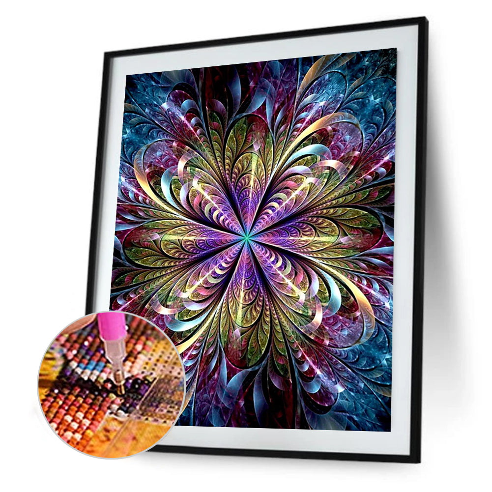 Colorful Swirl - Full Round Drill Diamond Painting 30*40CM