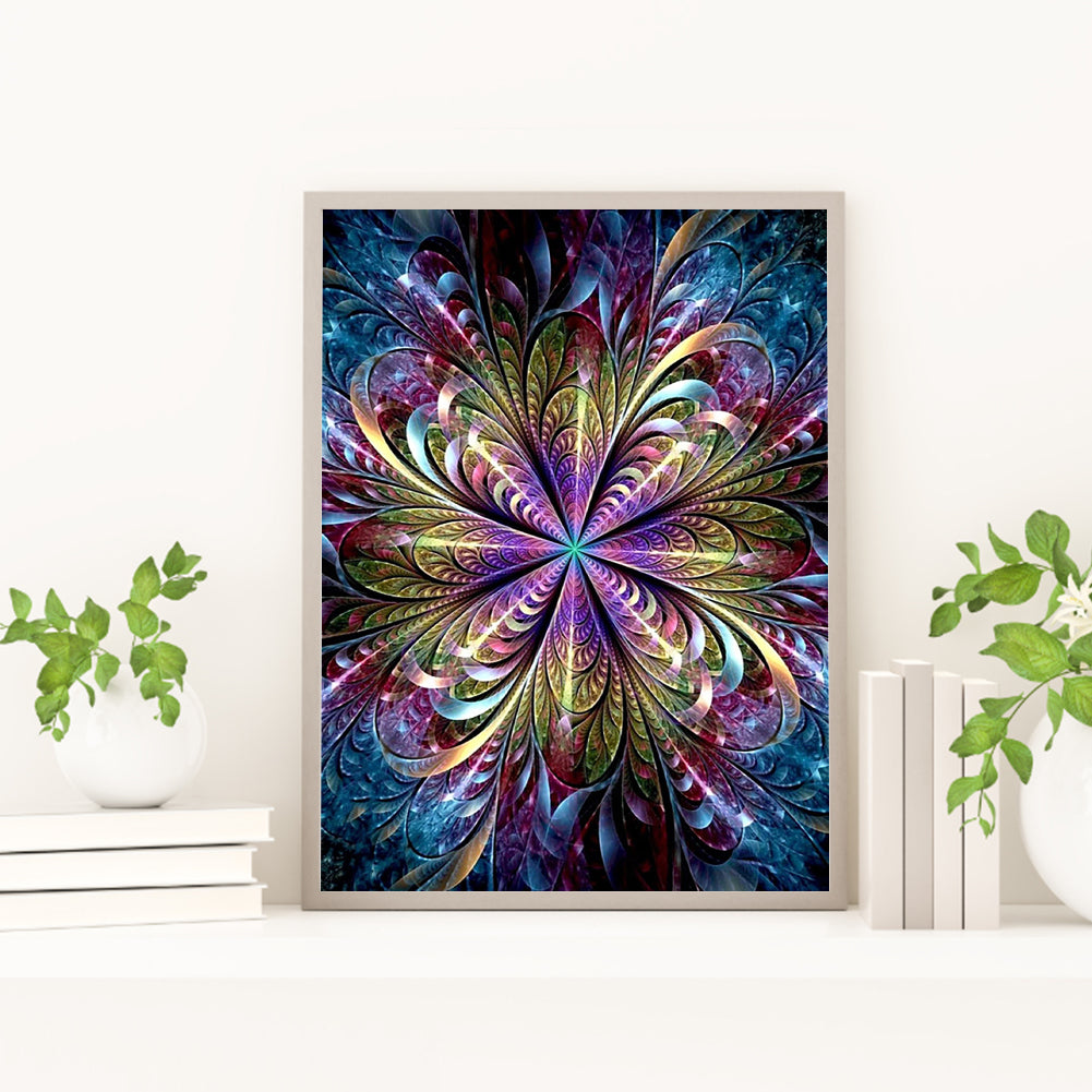 Colorful Swirl - Full Round Drill Diamond Painting 30*40CM