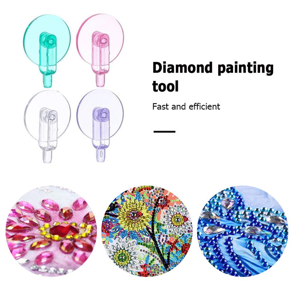 12pcs Colorful Point Drill Pen Scroll Wheel Easy 5D Diamond Painting Roller