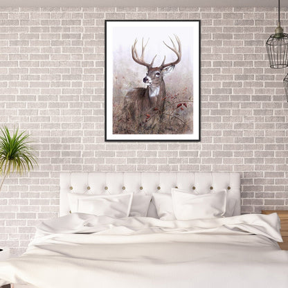 Antelope - Full Round Drill Diamond Painting 30*40CM