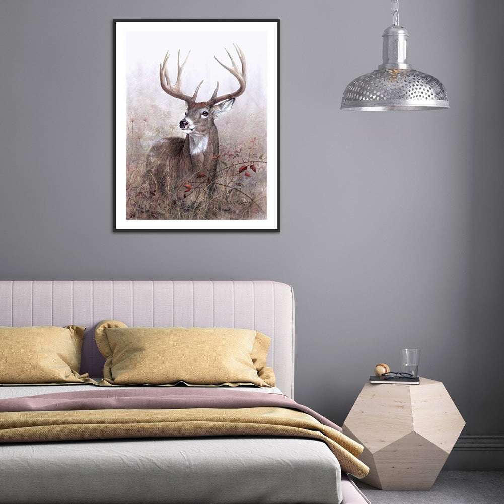 Antelope - Full Round Drill Diamond Painting 30*40CM