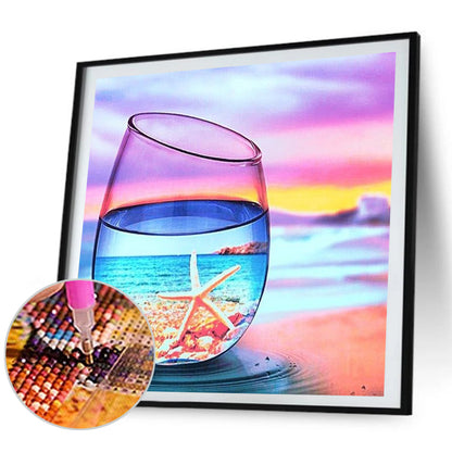 Cup Mid Shot - Full Square Drill Diamond Painting 50*50CM