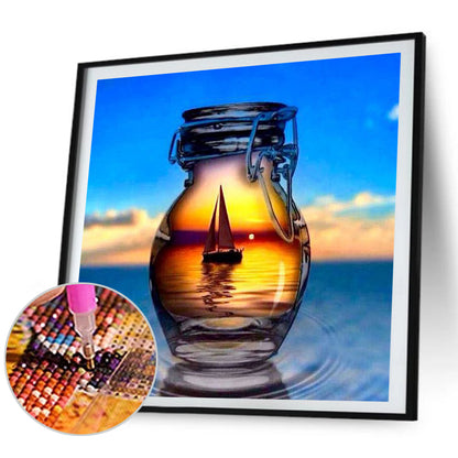 Cup Mid Shot - Full Square Drill Diamond Painting 50*50CM