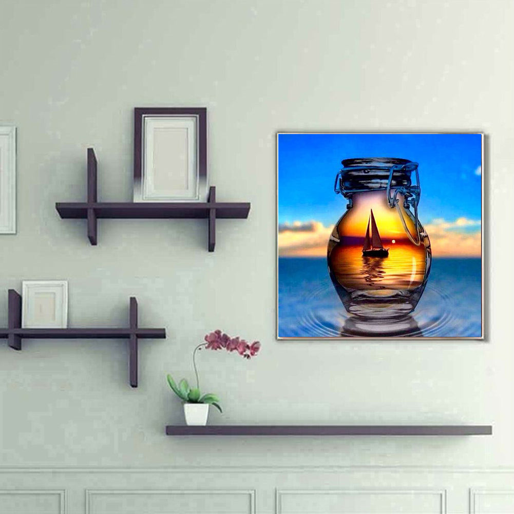 Cup Mid Shot - Full Square Drill Diamond Painting 50*50CM