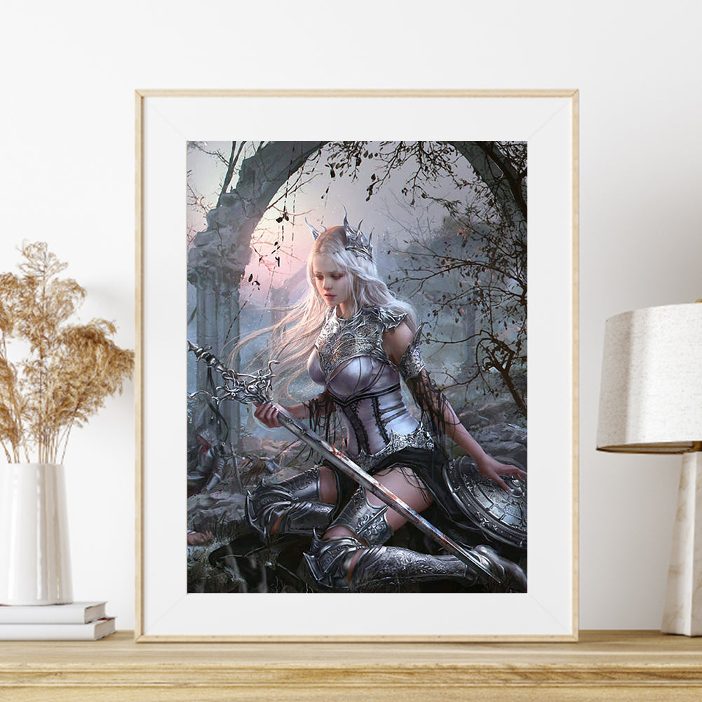 Beauty Elf - Full Round Drill Diamond Painting 30*40CM