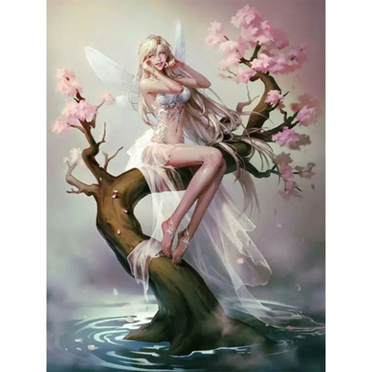 Beauty Elf - Full Round Drill Diamond Painting 30*40CM