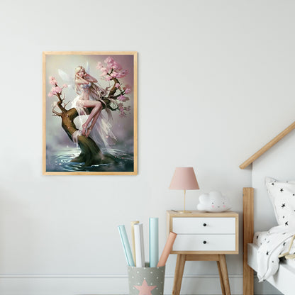 Beauty Elf - Full Round Drill Diamond Painting 30*40CM