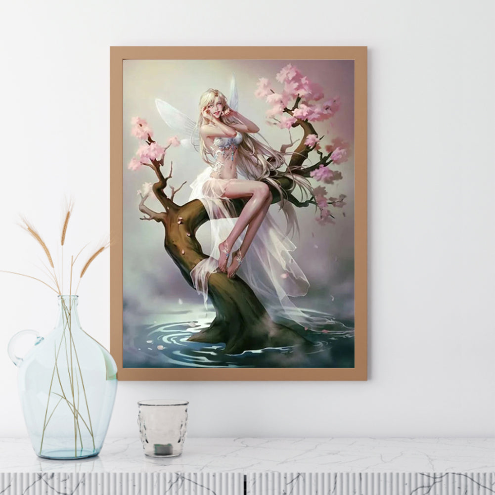 Beauty Elf - Full Round Drill Diamond Painting 30*40CM