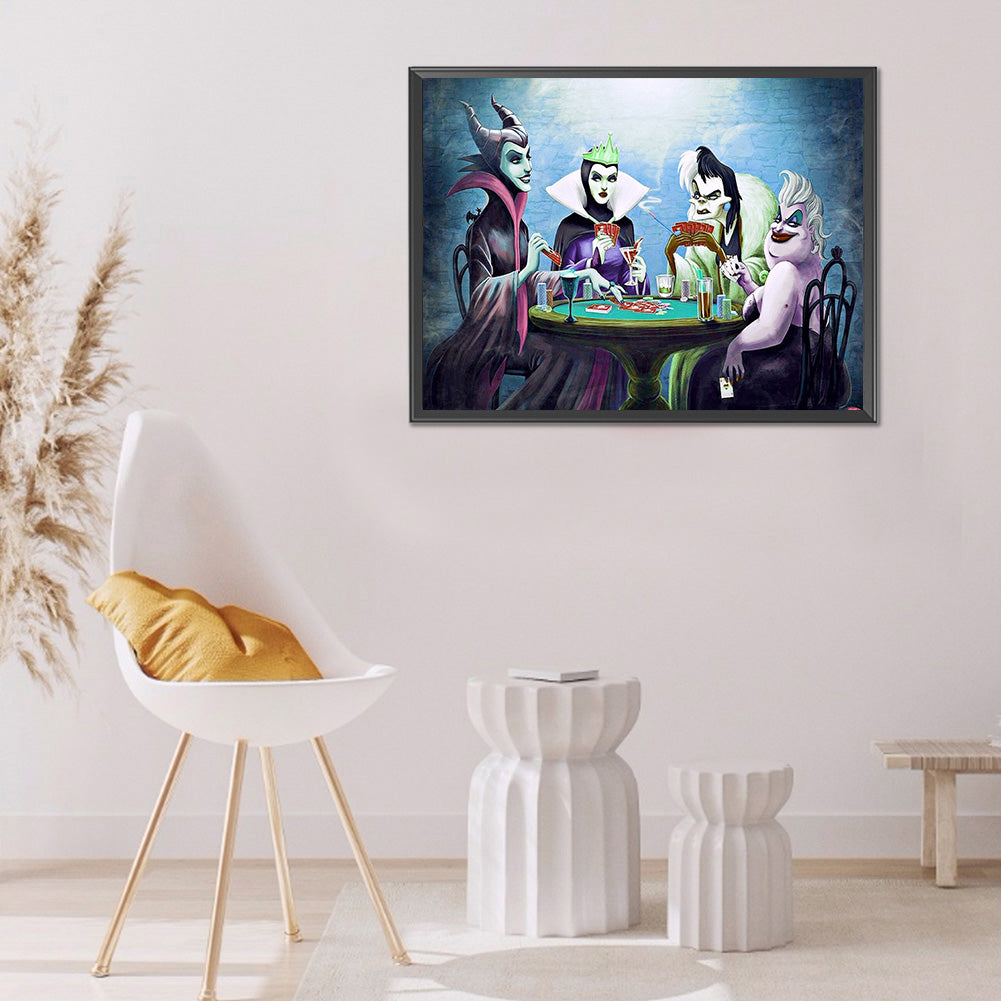 Witch'S Party - Full Round Drill Diamond Painting 50*40CM