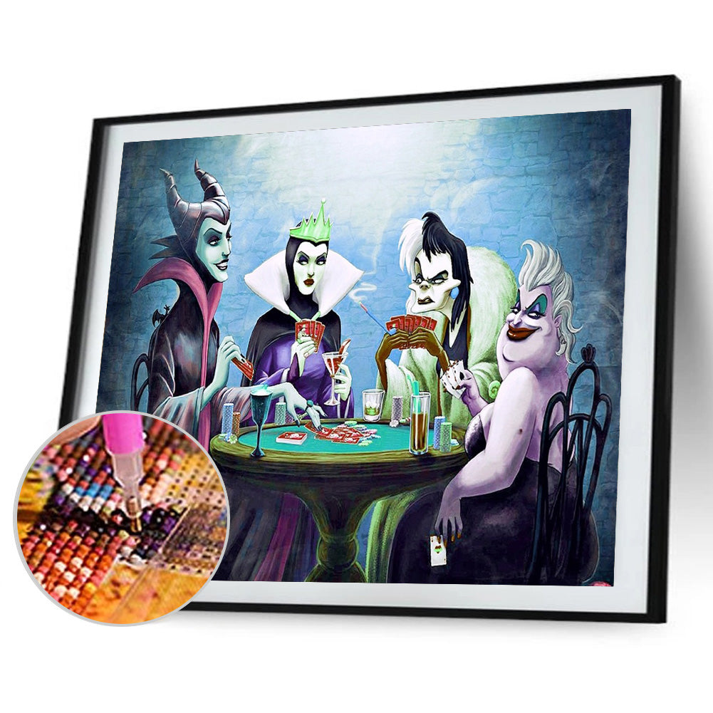 Witch'S Party - Full Round Drill Diamond Painting 50*40CM