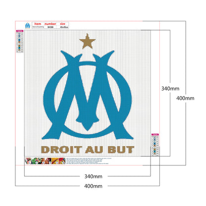 Team Logo - Full Round Drill Diamond Painting 40*40CM